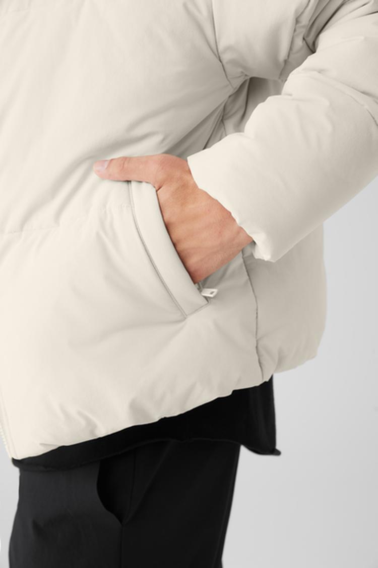 STRETCH WOVEN STREET PUFFER