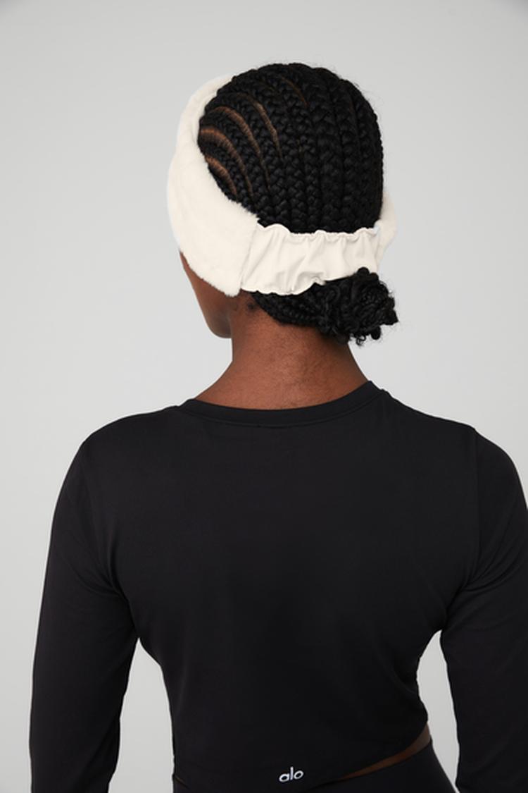 FAUX FUR EAR WARMERS