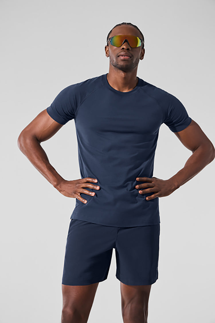 ALO VAPOR CREWNECK SHORT SLEEVE