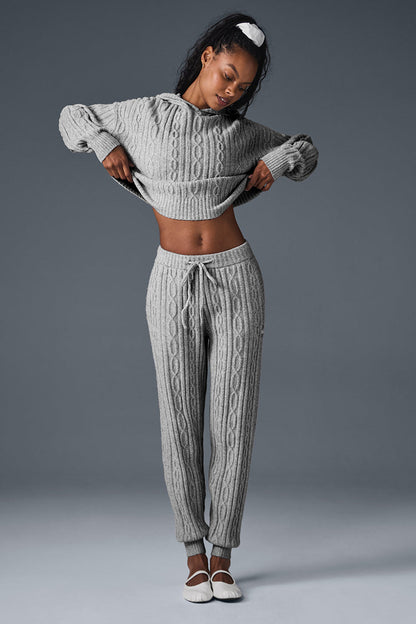 CABLE KNIT WINTER BLISS PANT