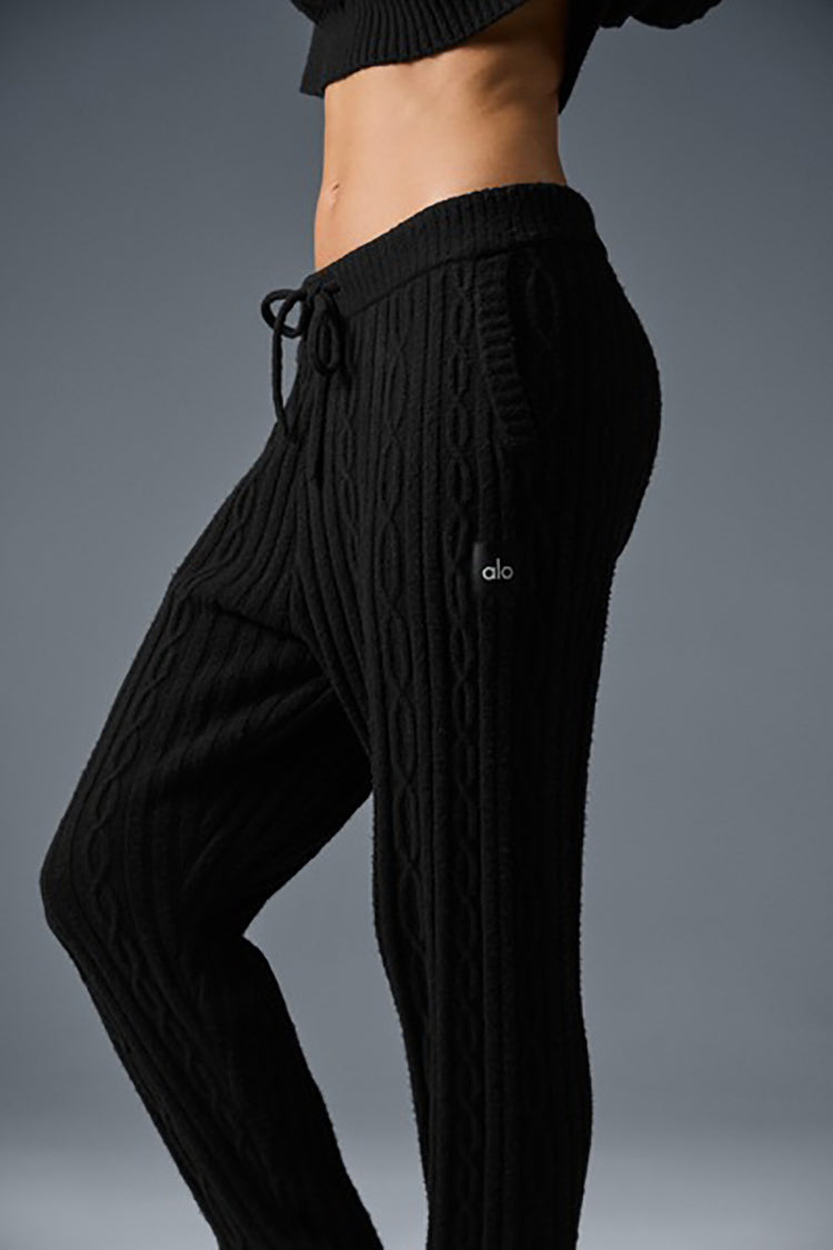 CABLE KNIT WINTER BLISS PANT