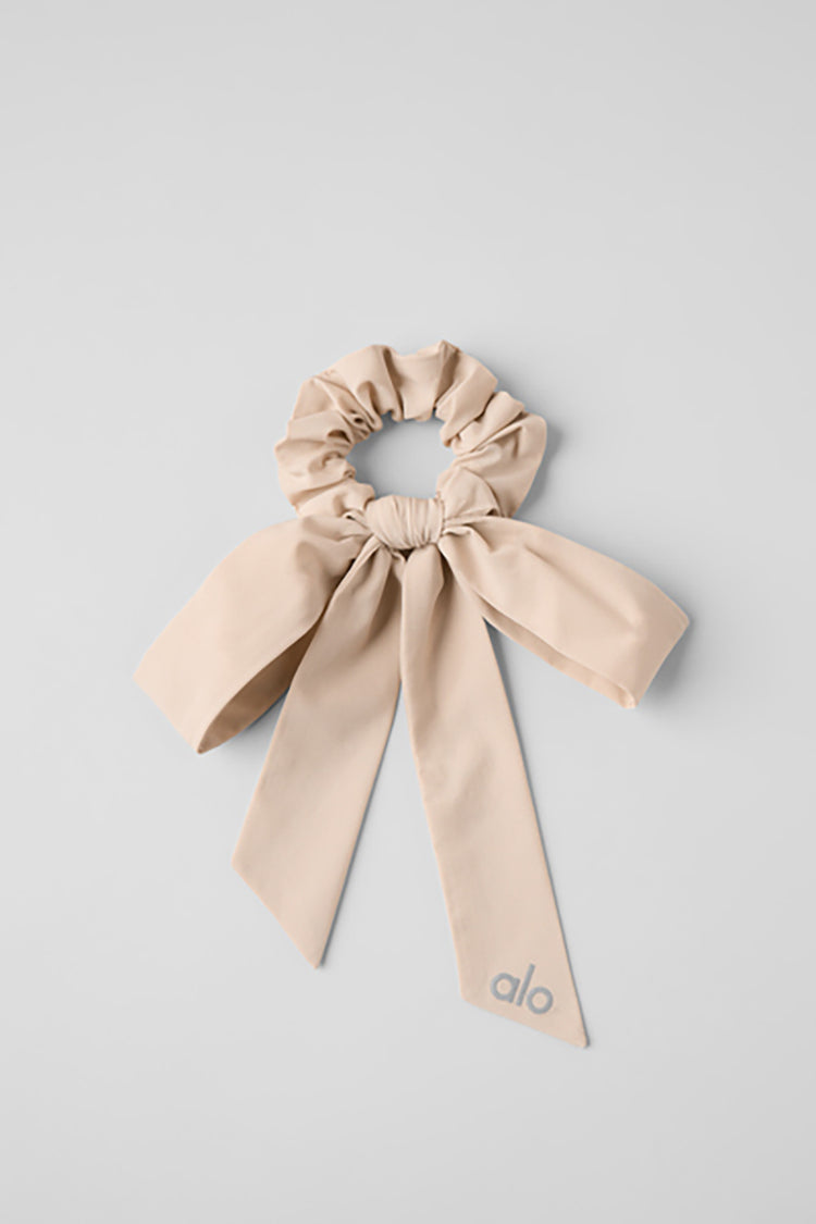 LOVE KNOTS TIE SCRUNCHIE