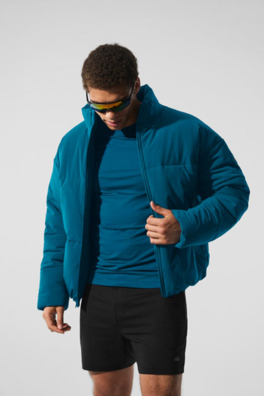 STRETCH WOVEN STREET PUFFER