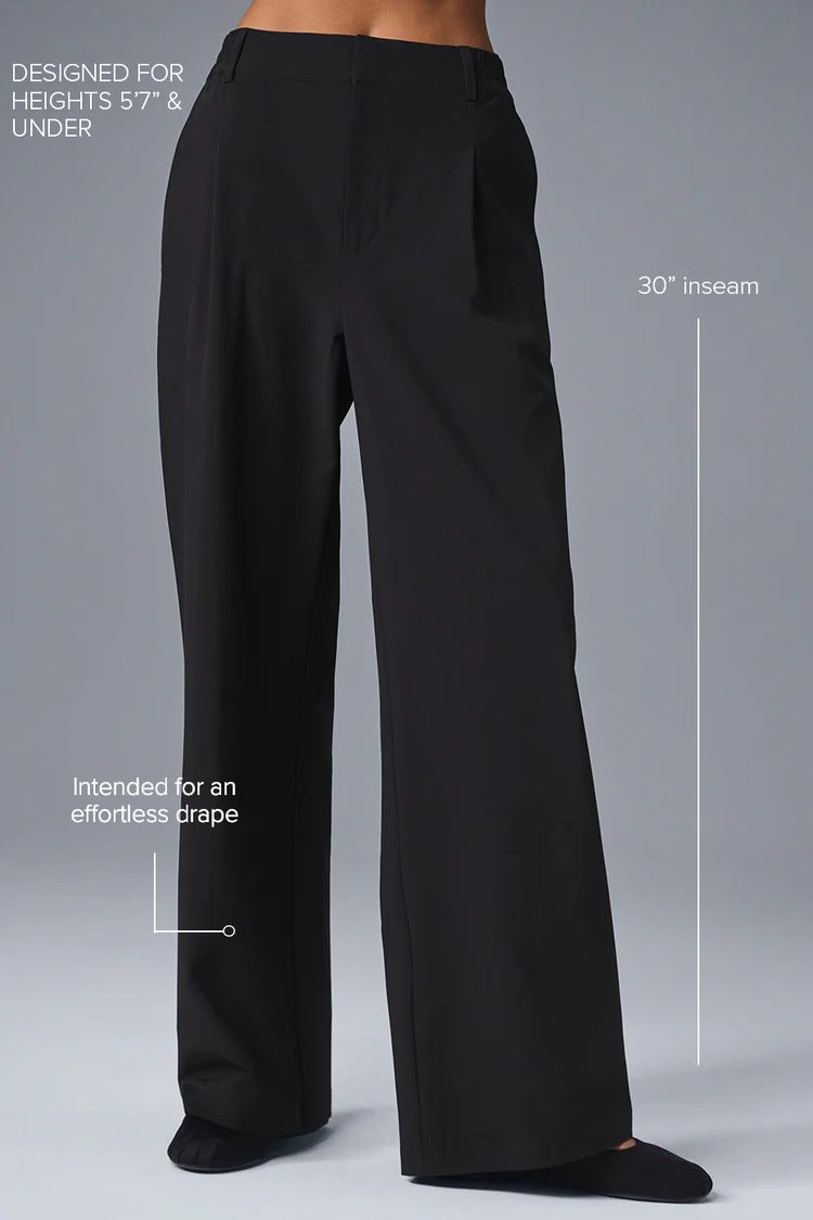 HIGH WAIST REGULAR LENGTH PURSUIT TROUSER