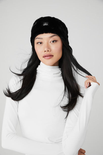FAUX FUR EAR WARMERS