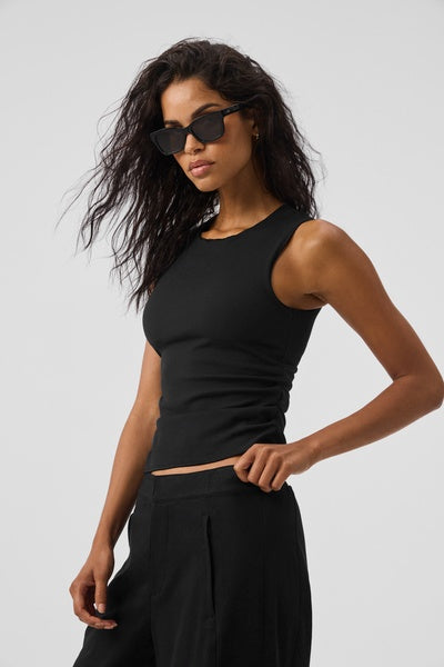 RIBBED EN POINTE TANK