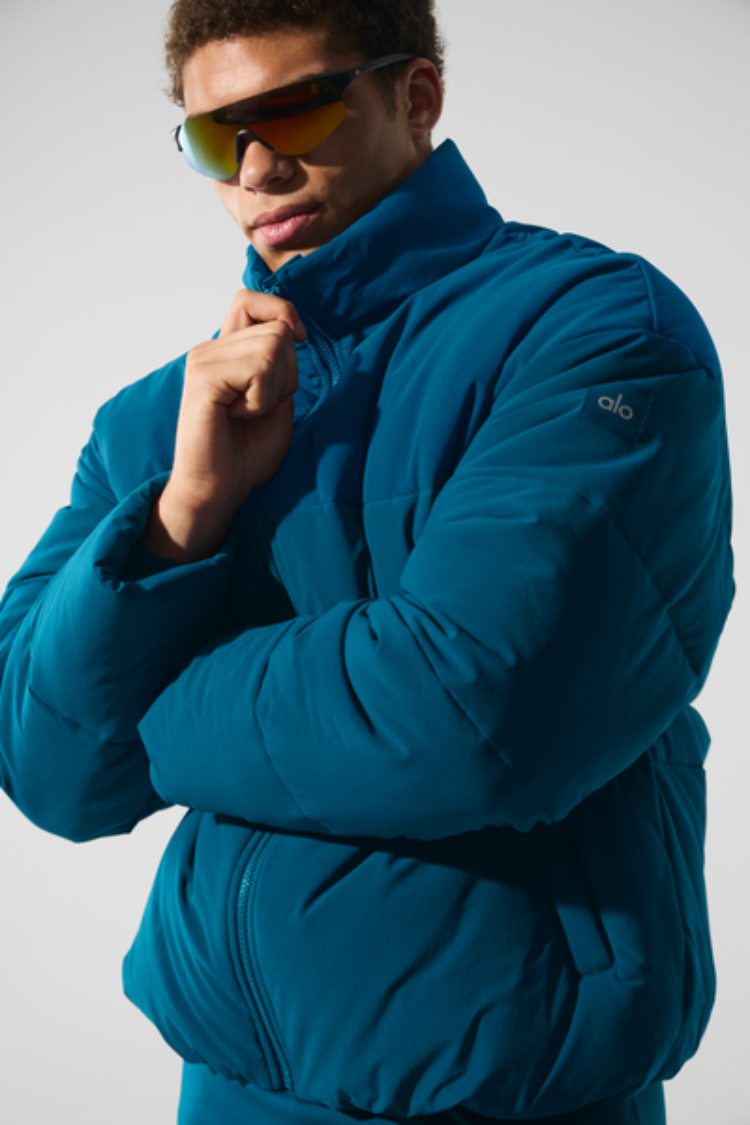 STRETCH WOVEN STREET PUFFER