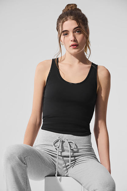 RIBBED MESH SECRET TANK