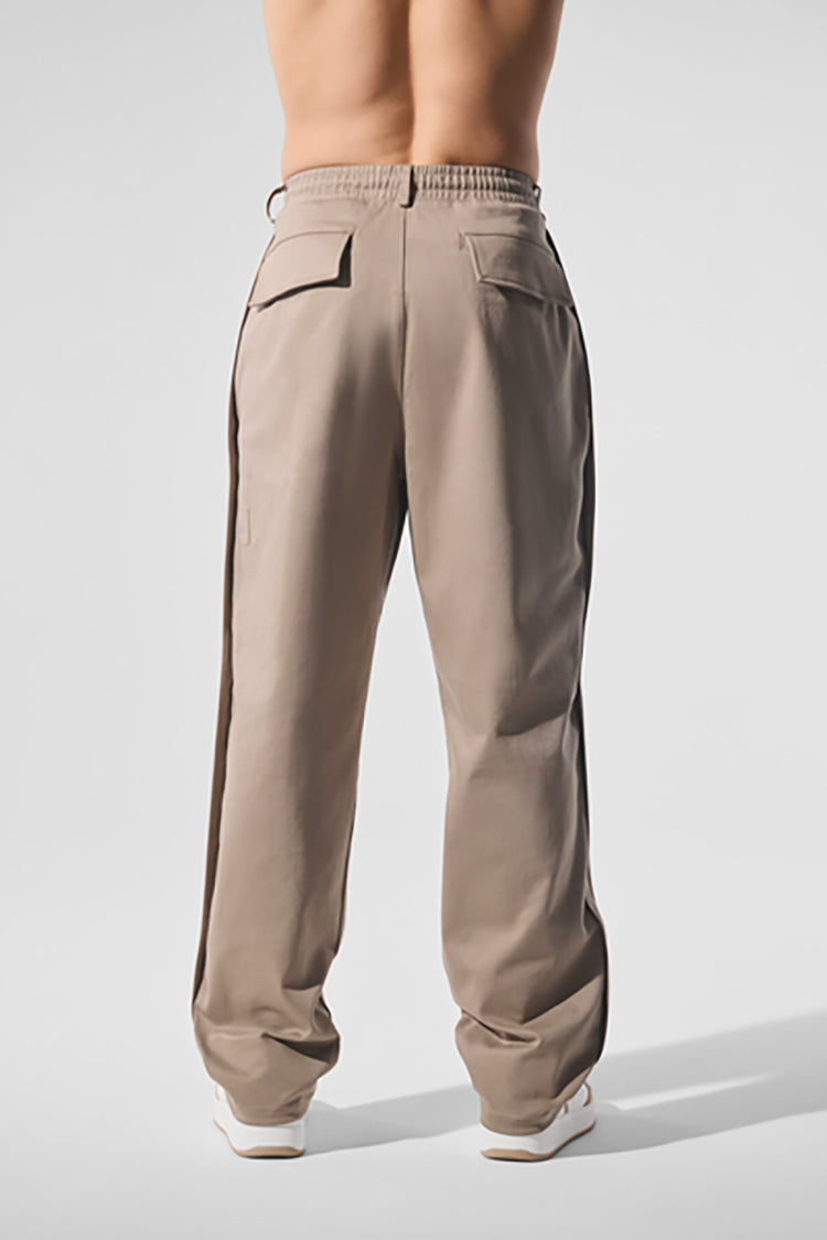 EDITION SUEDED STRAIGHT LEG PANT