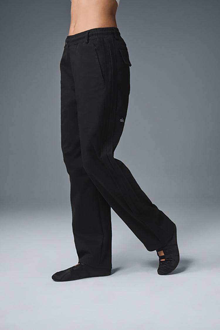 EDITION SUEDED STRAIGHT LEG PANT