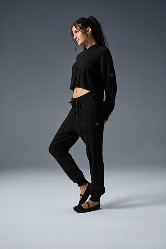 CABLE KNIT WINTER BLISS PANT