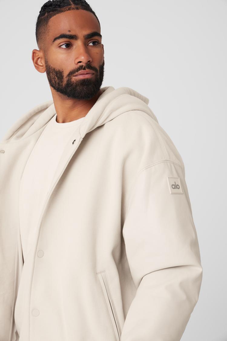 SELECT HOODED BOMBER JACKET