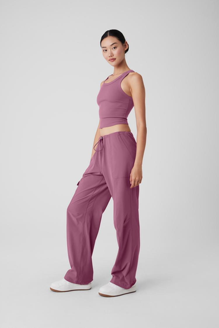 GODDESS RIBBED GO-TO TANK