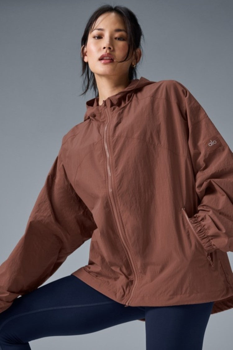 VANTAGE NYLON RIPSTOP TRACK JACKET