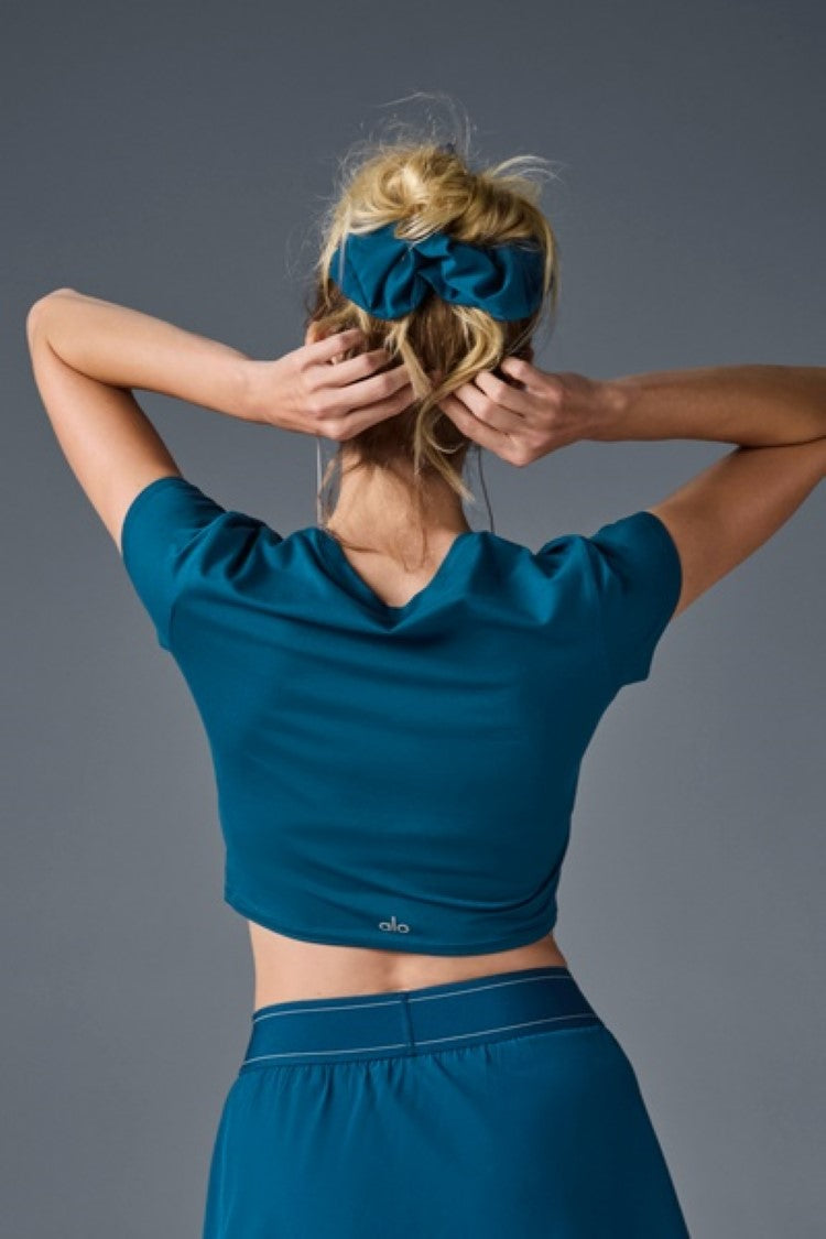 ALOSOFT CROP FINESSE SHORT SLEEVE