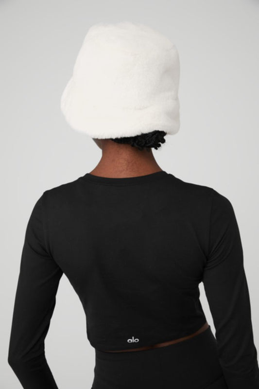FAUX FUR BUCKET HAT