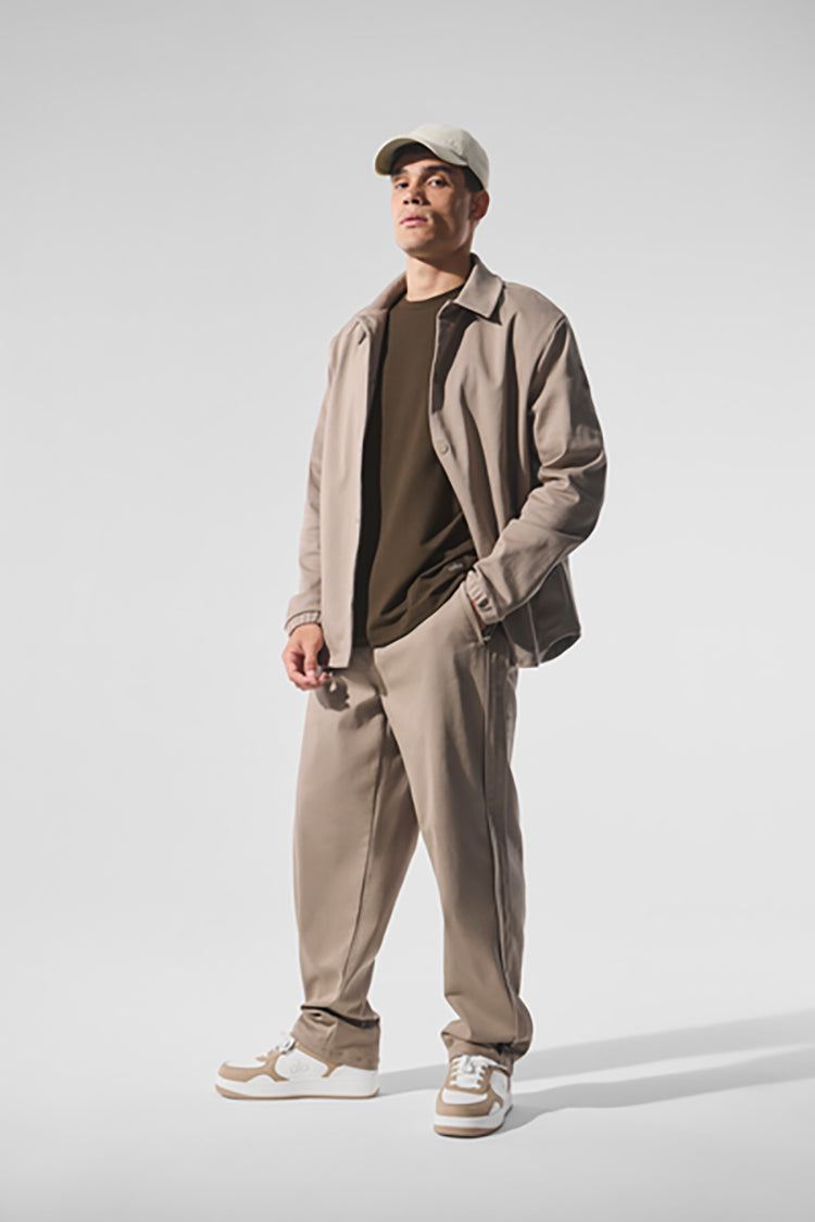 EDITION SUEDED STRAIGHT LEG PANT