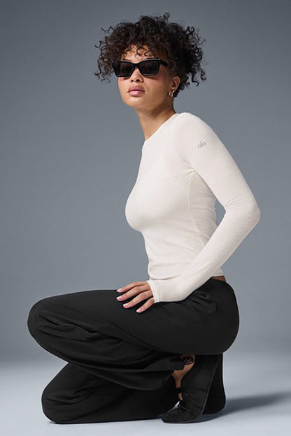 RIBBED SEA COAST LONG SLEEVE