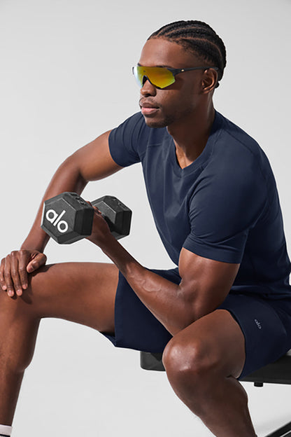ALO VAPOR CREWNECK SHORT SLEEVE