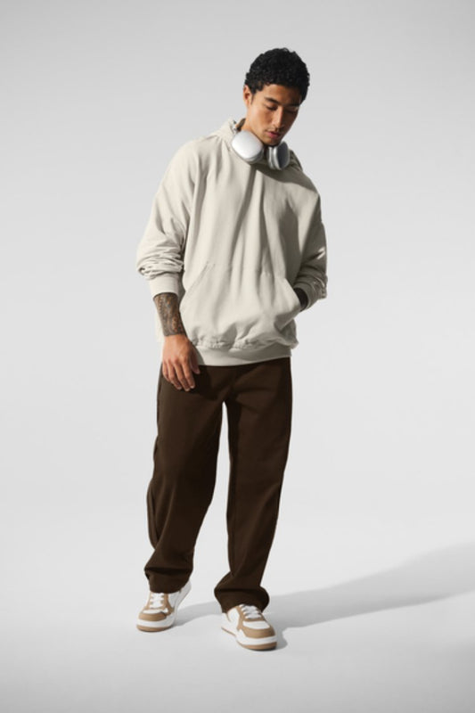 EDITION SUEDED STRAIGHT LEG PANT