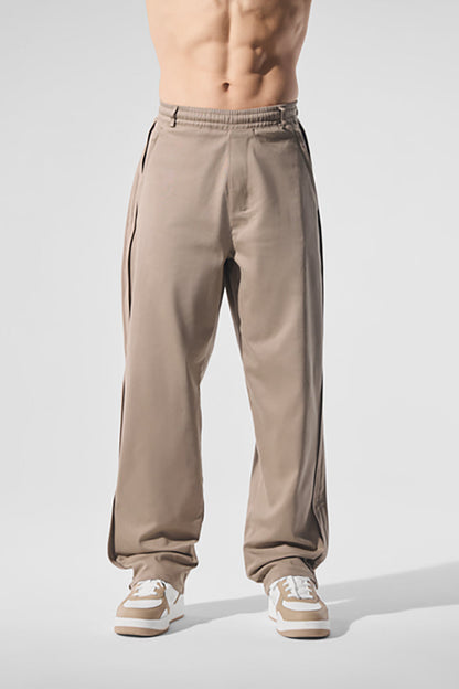 EDITION SUEDED STRAIGHT LEG PANT