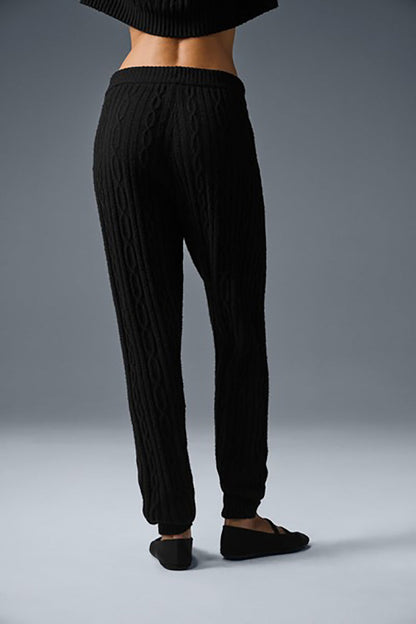 CABLE KNIT WINTER BLISS PANT