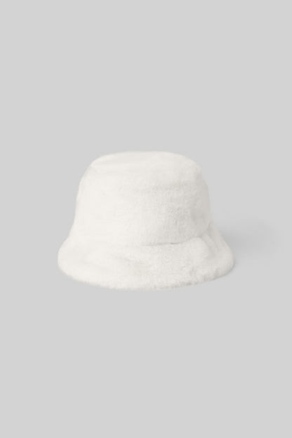 FAUX FUR BUCKET HAT