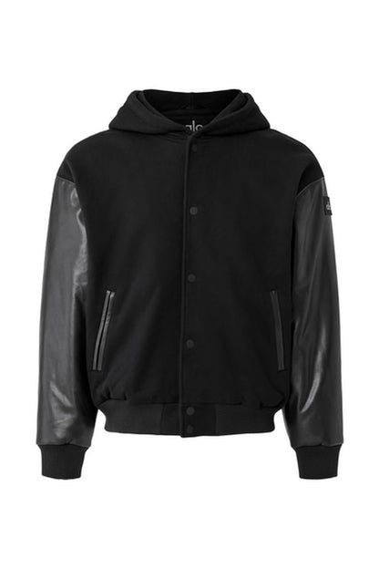 SELECT HOODED BOMBER JACKET