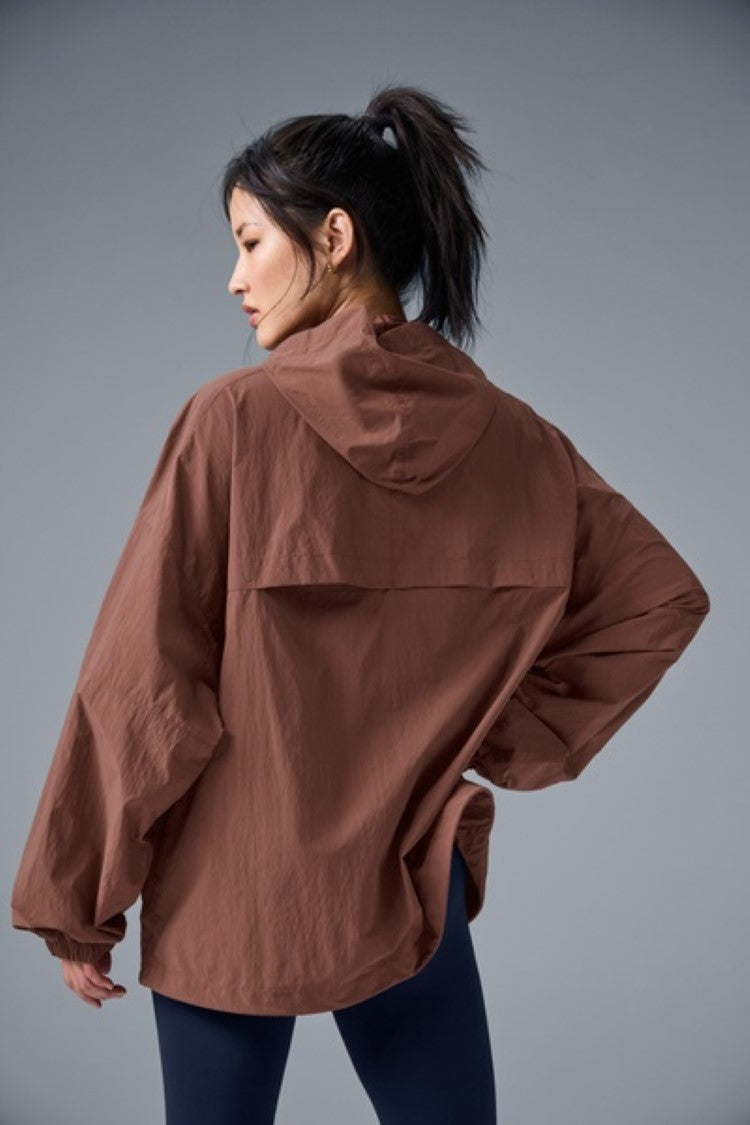 VANTAGE NYLON RIPSTOP TRACK JACKET