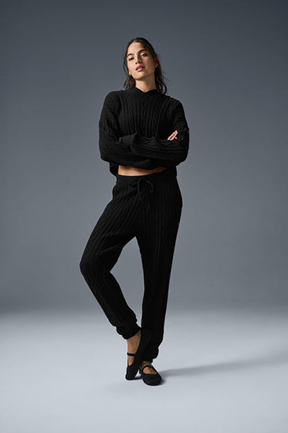 CABLE KNIT WINTER BLISS PANT