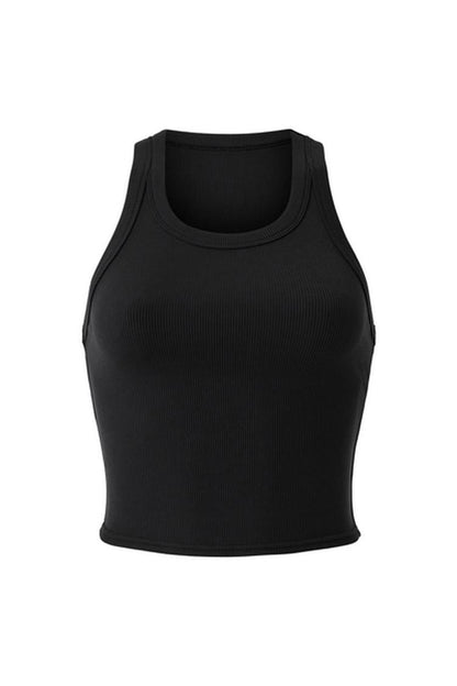 GODDESS RIBBED GO-TO TANK