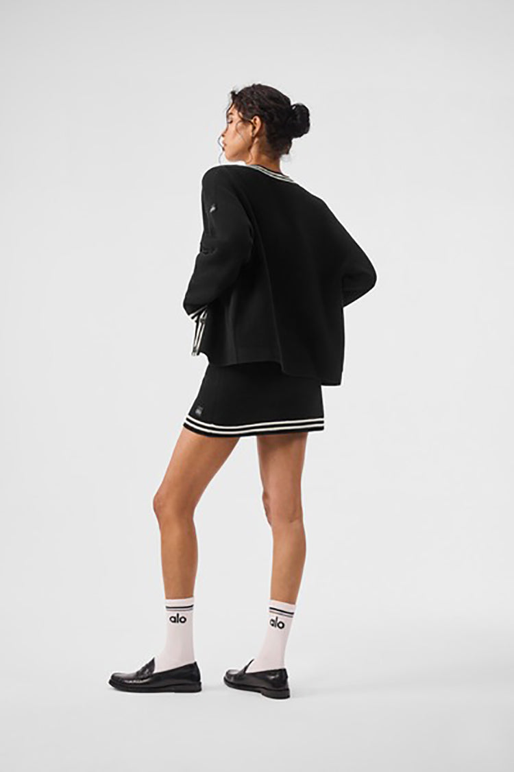 TENNIS CLUB SWEATER KNIT CARDIGAN